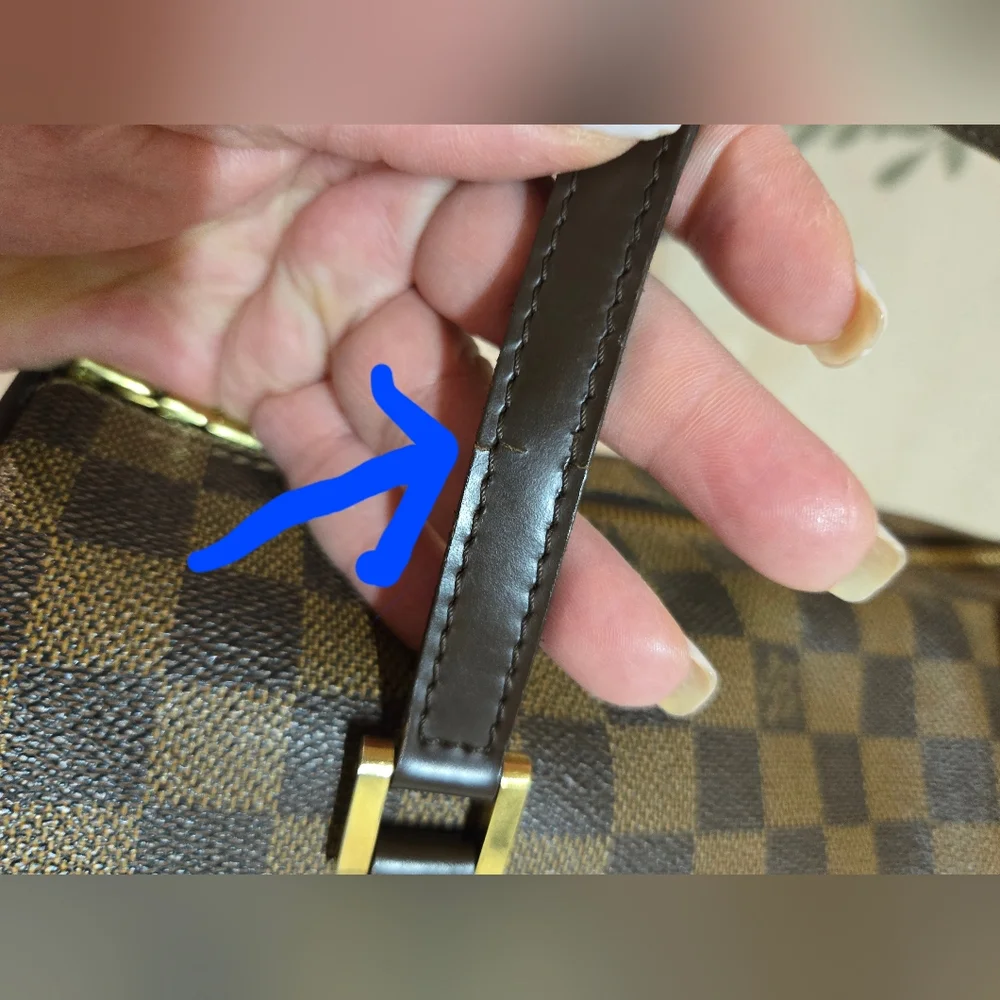 💯 Authentic Damier Ebene Papillon 26 - Picture 12 of 15